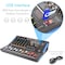 Pyle Pyle 8-Channel Bluetooth DJ Audio Mixer, Sound Controller, USB Drive, 48V Power, 7-Band EQ, RCA I/O PMXU88BT - alternate 4